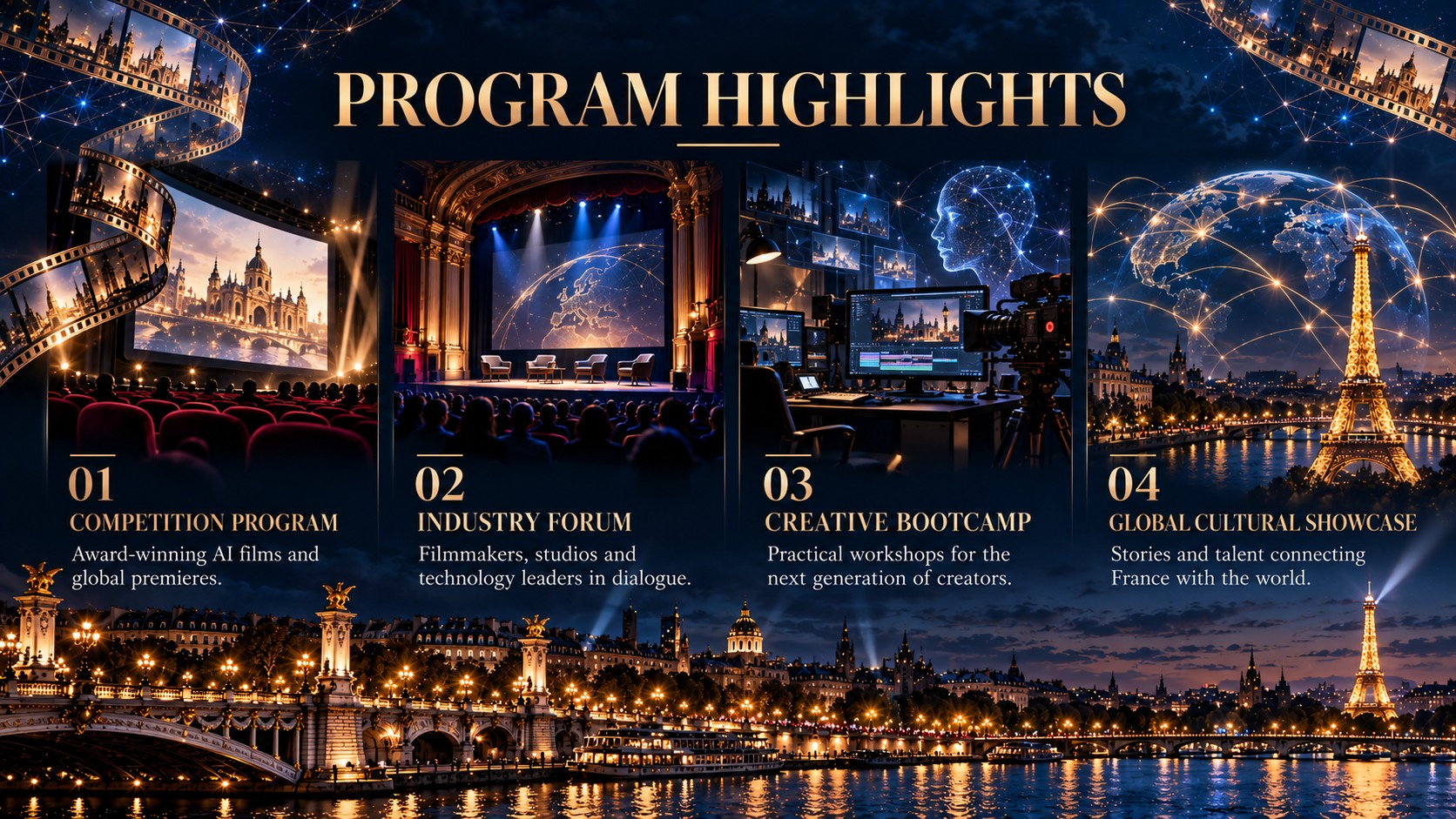 SVAIFF Paris Program Highlights — Competition Program, Industry Forum, Creative Bootcamp, Global Cultural Showcase
